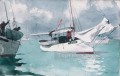 Barcos de pesca Key West Realismo marino Winslow Homer